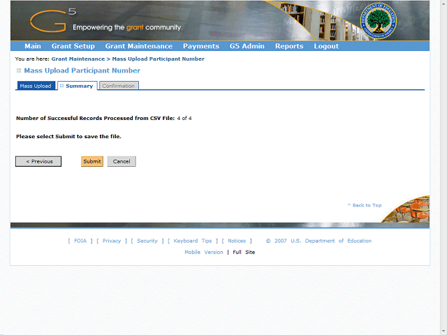Screen image of this step