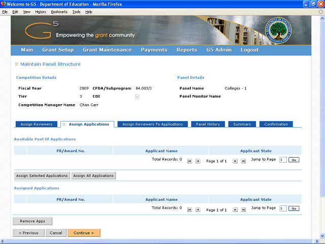 Screen image of this step