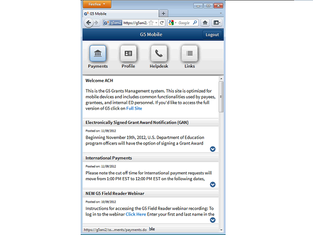 Screen image of this step