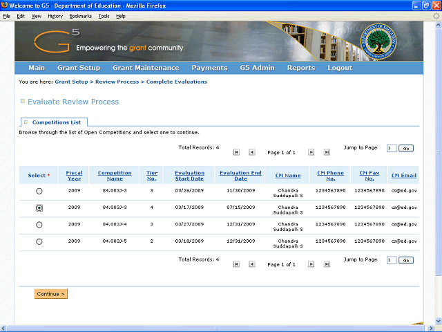 Screen image of this step