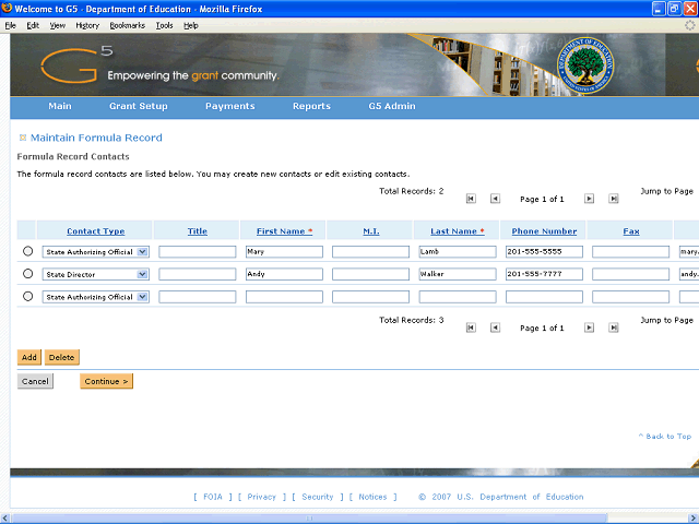 Screen image of this step