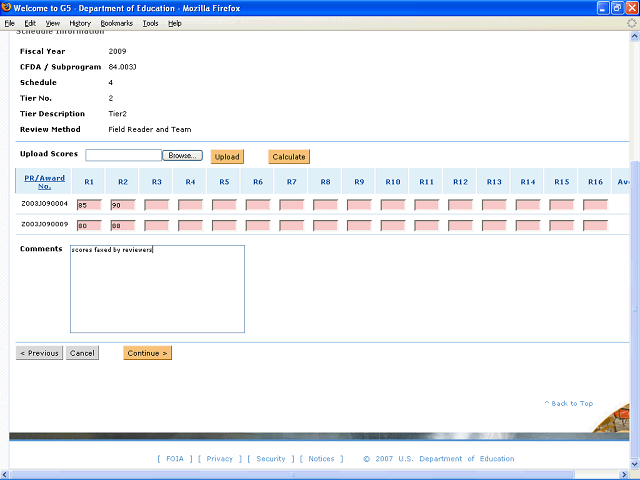 Screen image of this step