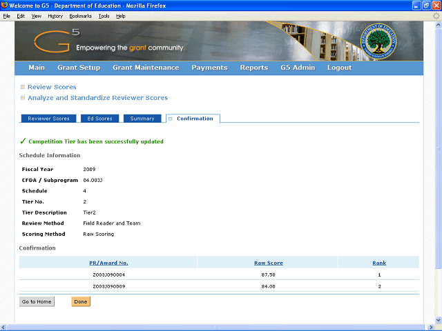 Screen image of this step