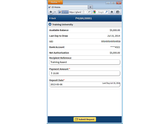 Screen image of this step