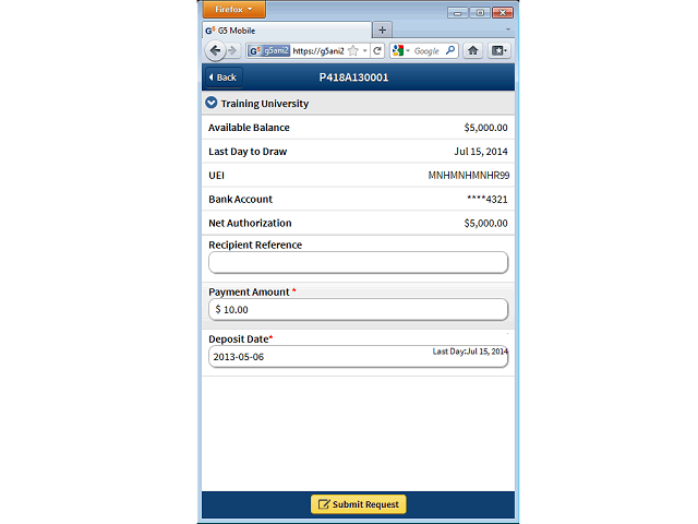 Screen image of this step