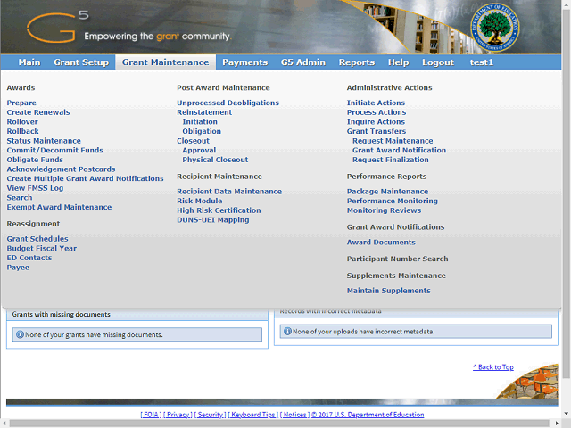 Screen image of this step
