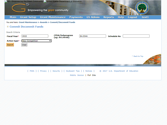 Screen image of this step