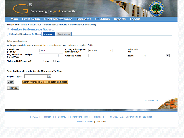 Screen image of this step