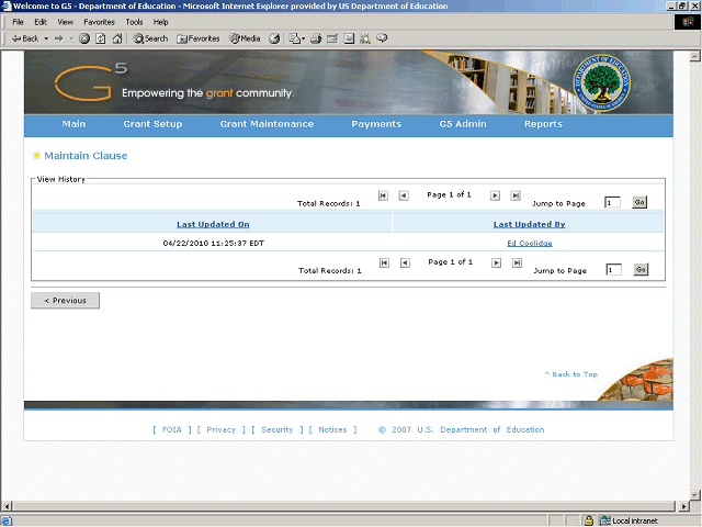 Screen image of this step