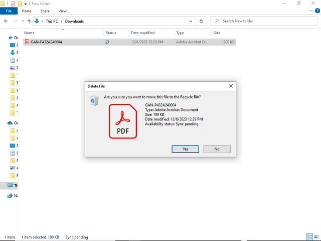 Screen image of this step