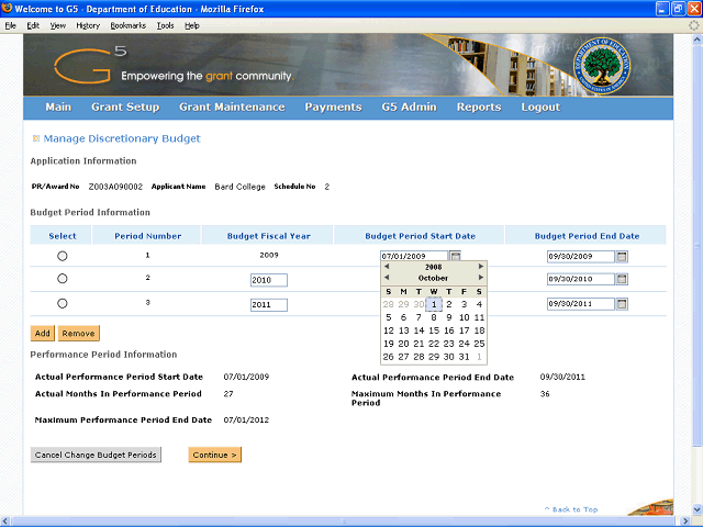 Screen image of this step