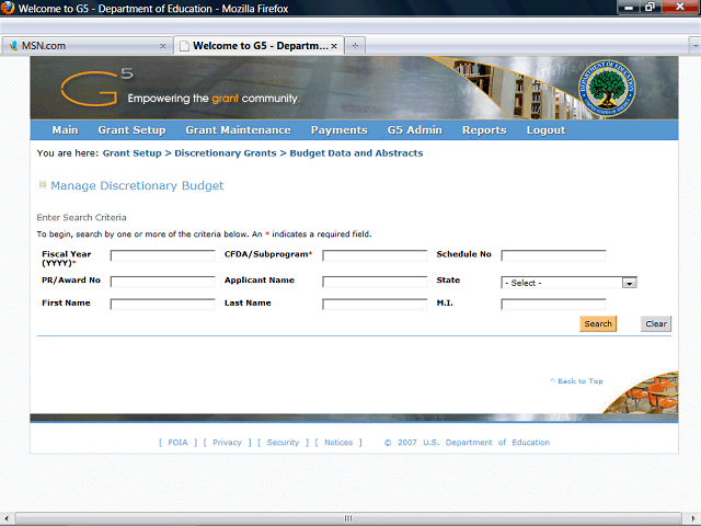 Screen image of this step