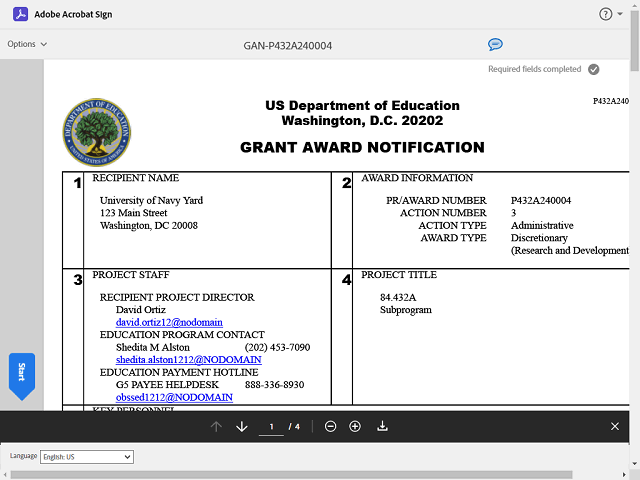 Screen image of this step