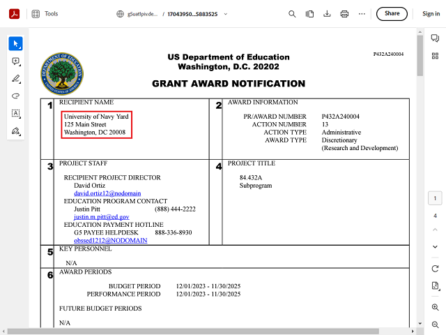 Screen image of this step