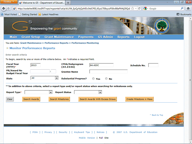Screen image of this step