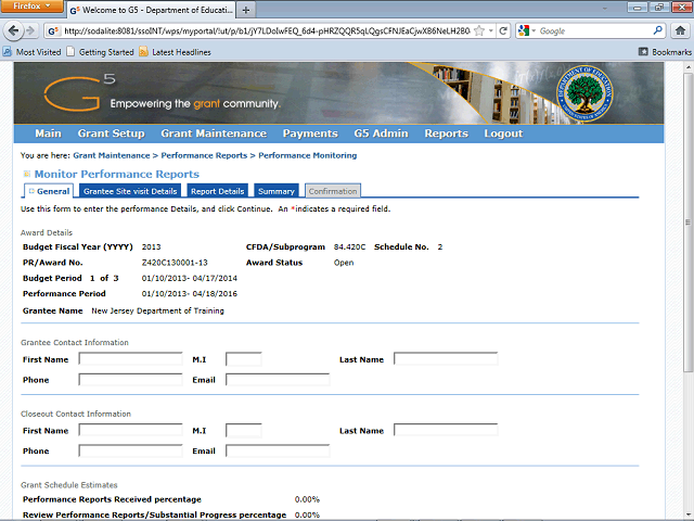 Screen image of this step