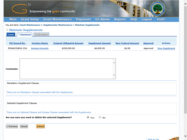 Screen image of this step