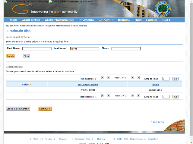 Screen image of this step