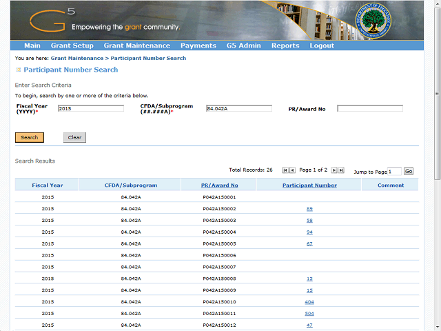 Screen image of this step