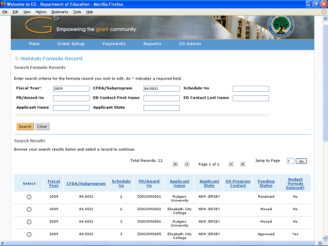 Screen image of this step