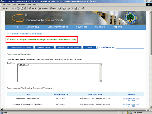 Screen image of this step