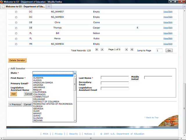 Screen image of this step