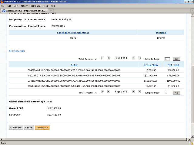 Screen image of this step