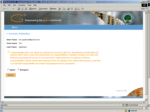 Screen image of this step