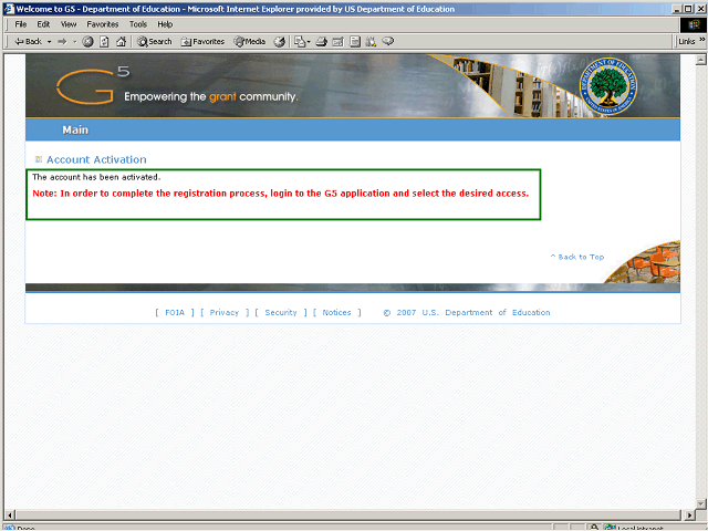 Screen image of this step