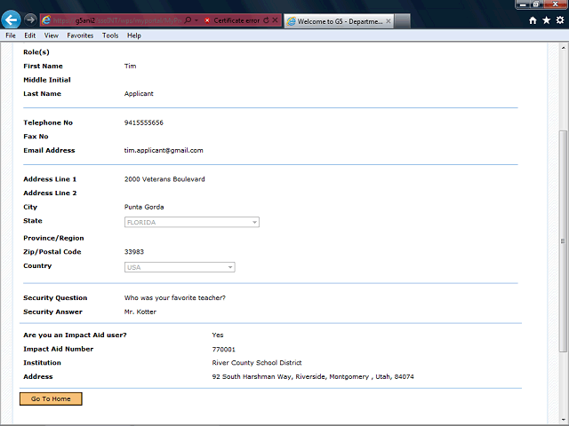 Screen image of this step