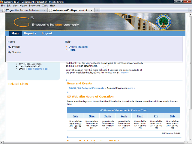 Screen image of this step