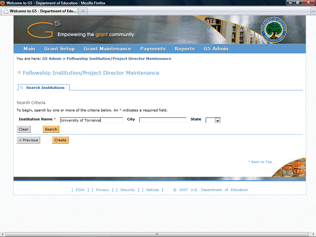Screen image of this step