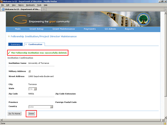 Screen image of this step