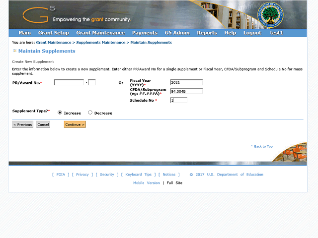 Screen image of this step