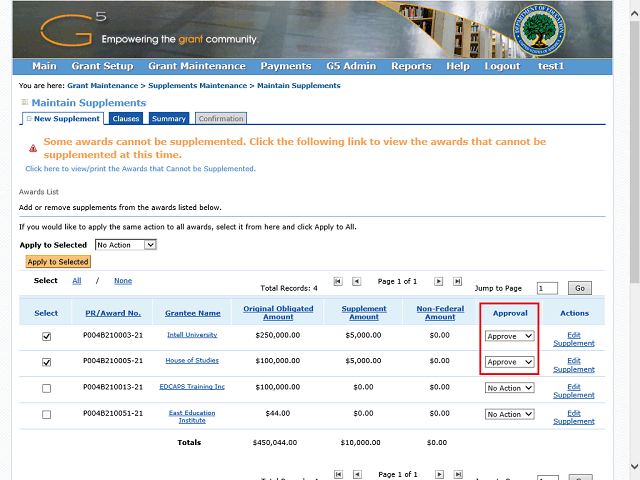 Screen image of this step