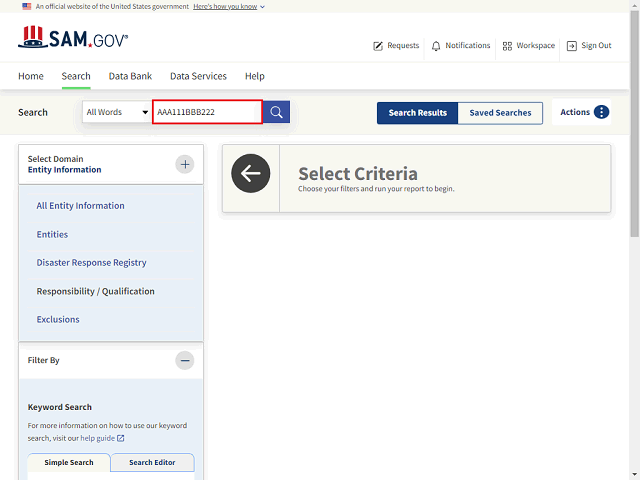 Screen image of this step