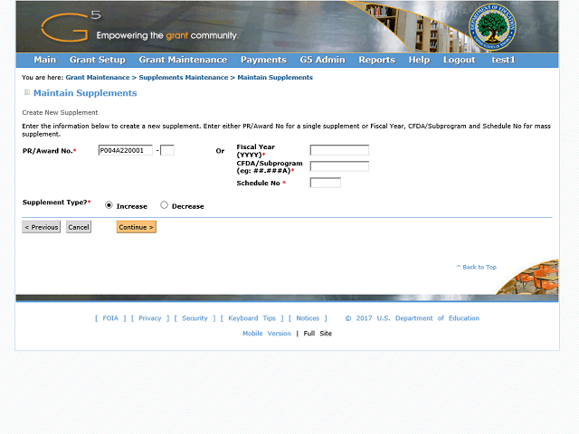 Screen image of this step