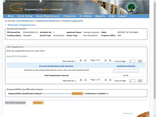 Screen image of this step