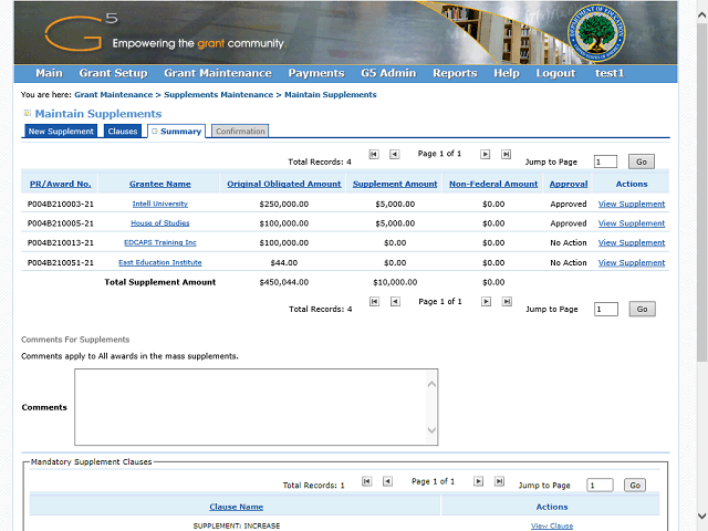 Screen image of this step