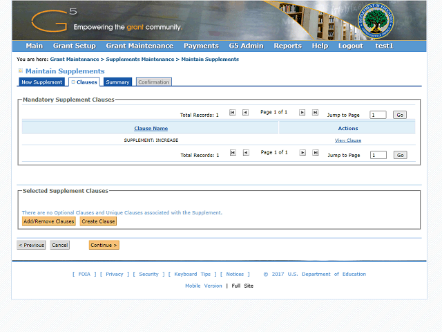Screen image of this step