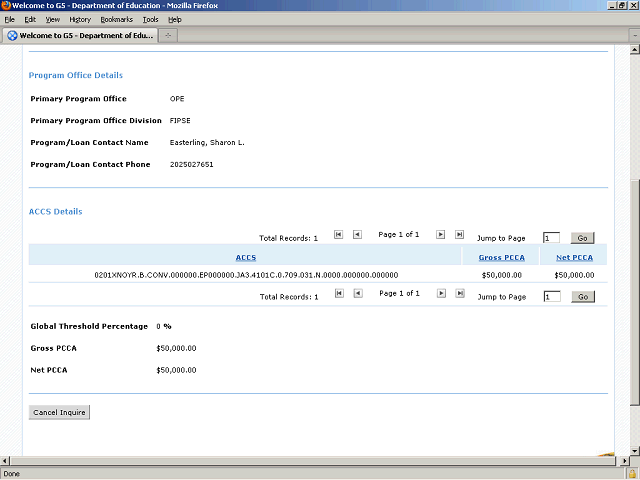 Screen image of this step