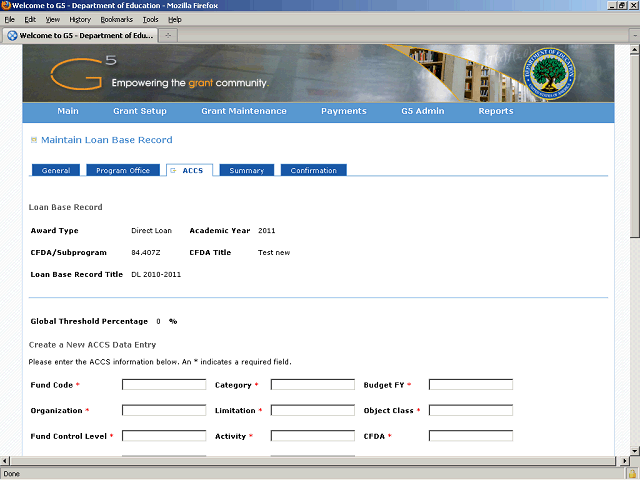 Screen image of this step