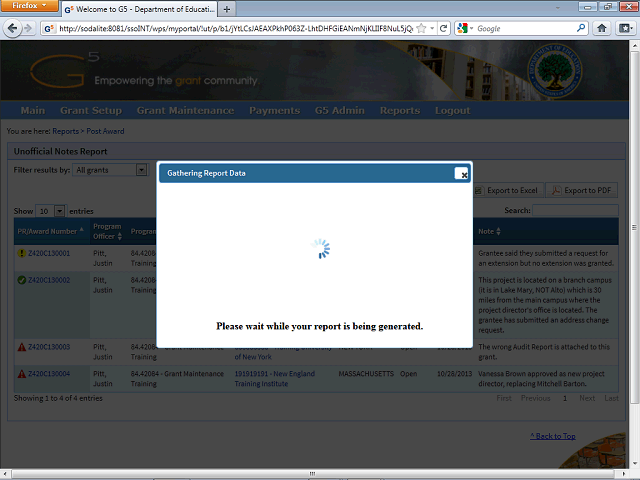 Screen image of this step