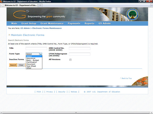 Screen image of this step