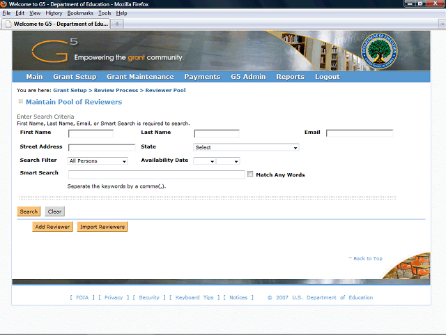 Screen image of this step