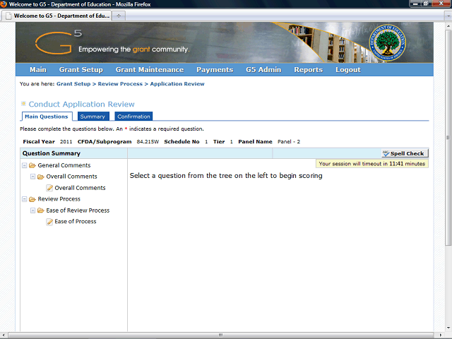 Screen image of this step