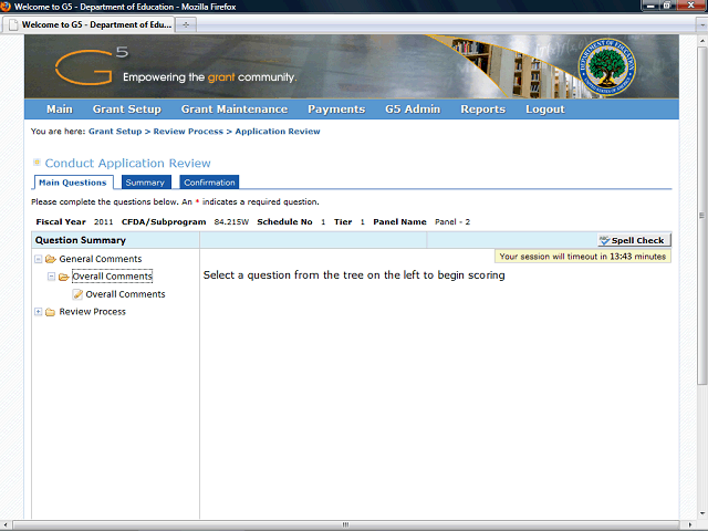 Screen image of this step