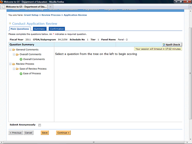 Screen image of this step