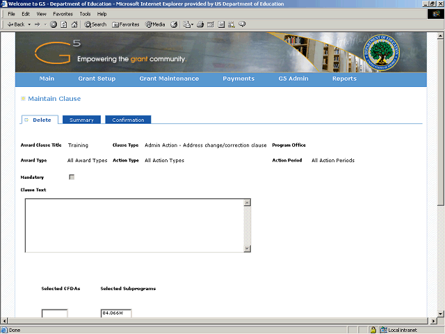 Screen image of this step