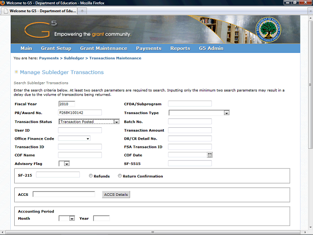 Screen image of this step